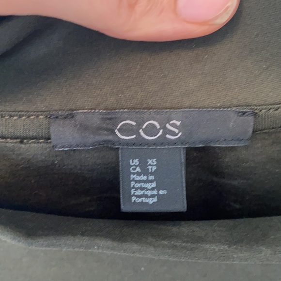 COS green dress perfect condition size XS - Picture 5 of 6